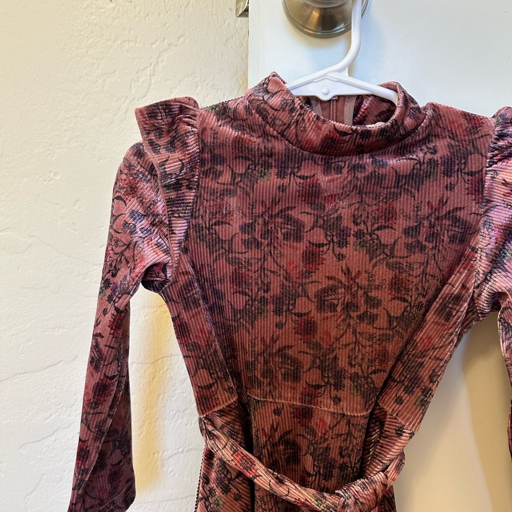 Ivy City Co Pink Floral Kids Dress